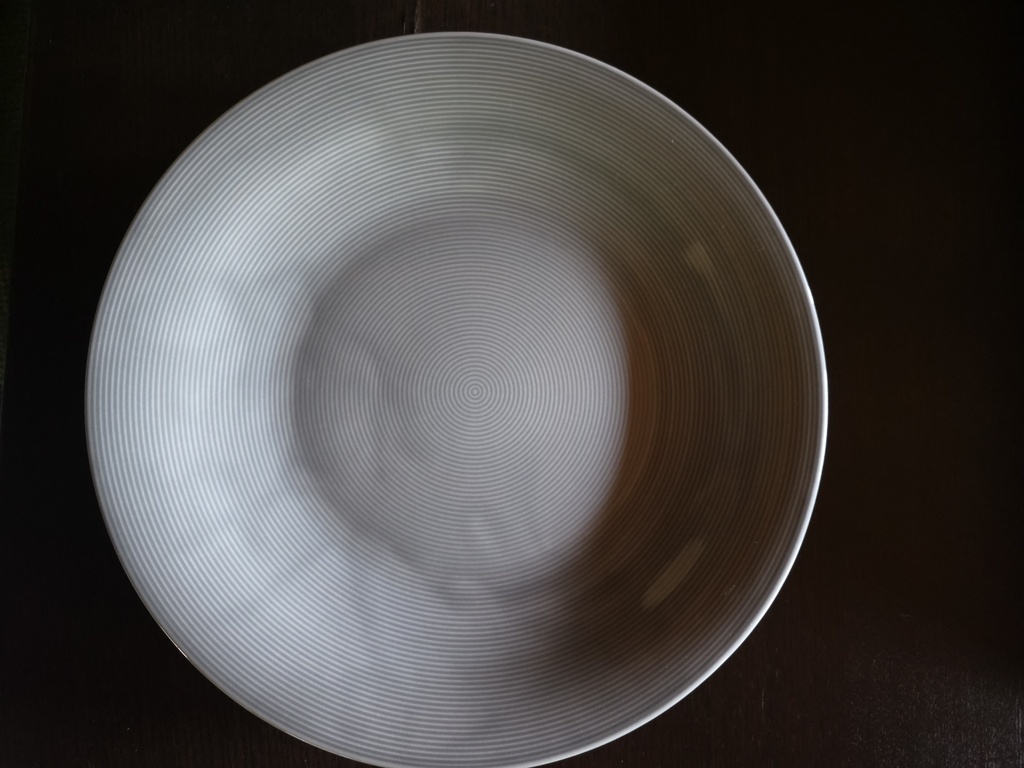 Talerz obiad kolor szary 30 cm