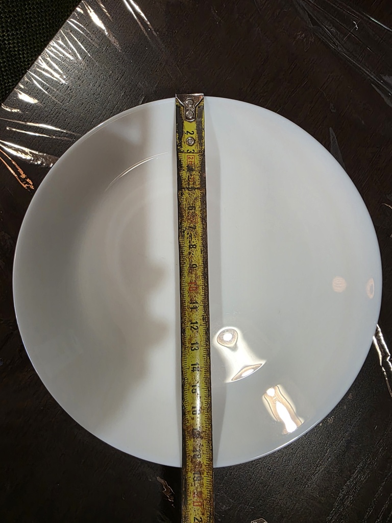 Talerzyk biały 19 cm