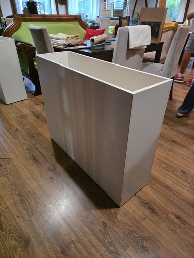 Donica biała MDF 100x30x79